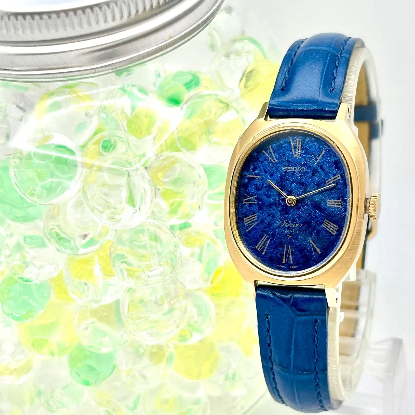 稼働】SEIKO セイコー Socie ソシエ 機械式 手巻き レディース 腕時計