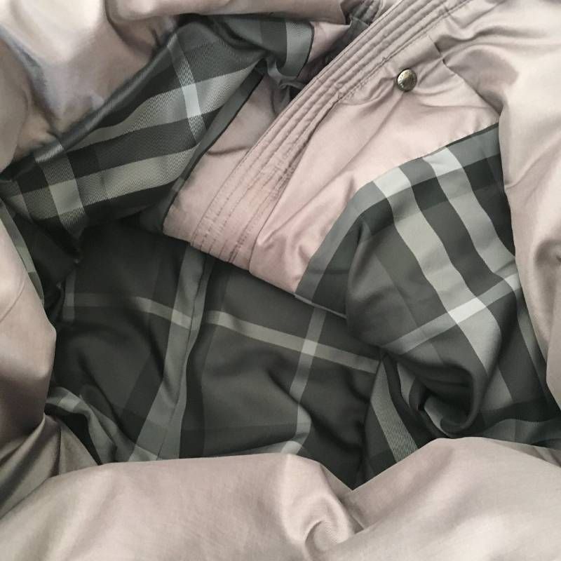 美品 BURBERRY LONDON バーバリーロンドン 高級 ファー ベルト付き