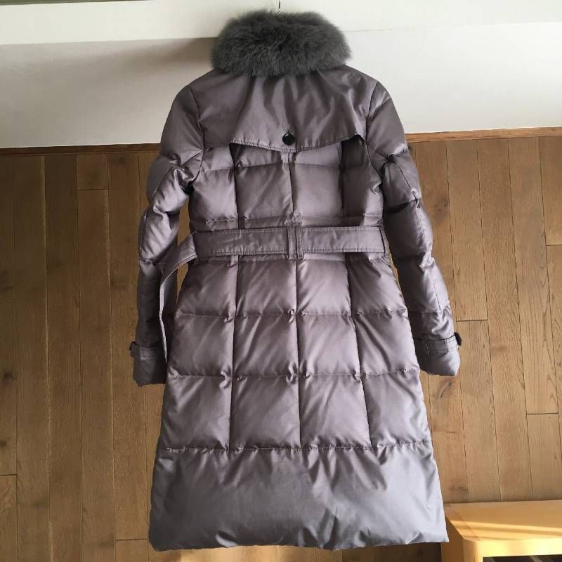 美品 BURBERRY LONDON バーバリーロンドン 高級 ファー ベルト付き
