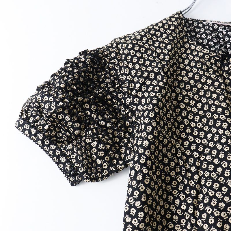 美品 ワンダフルワールド WONDERFUL WORLD フラワープリント  