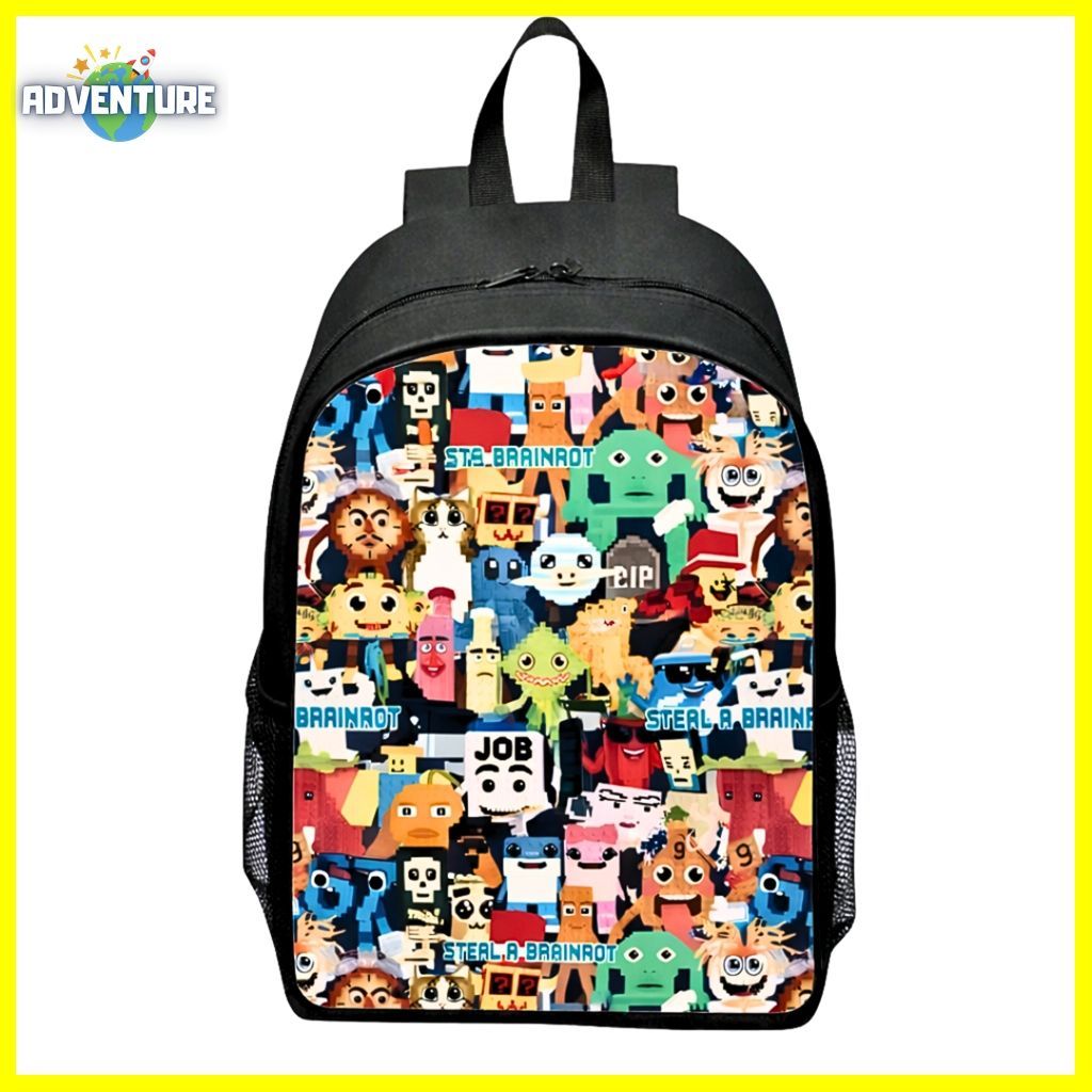 ロブロックス ブレインロットを盗む Steal a Brainrot 子供リュック 大