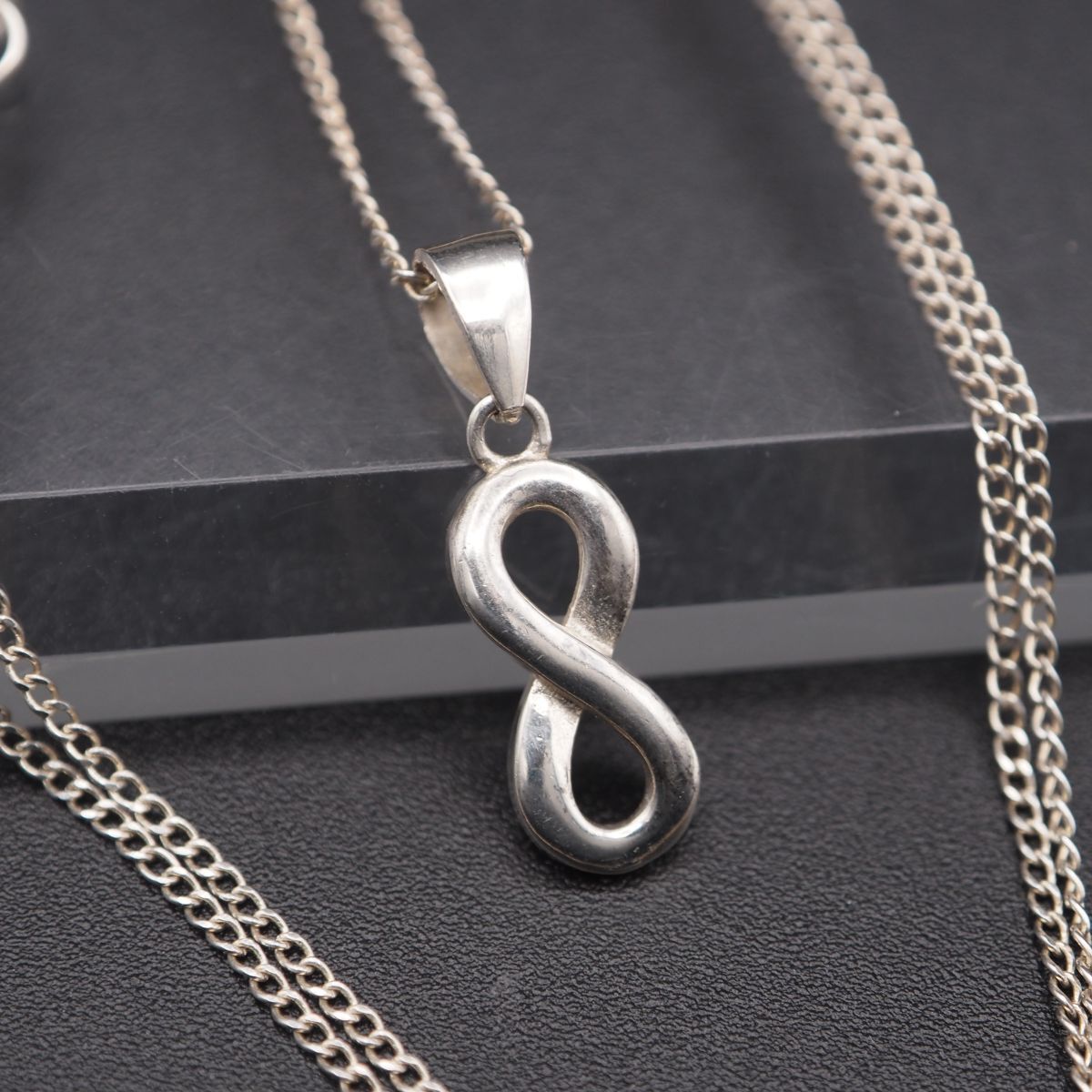 極太 ヴィンテージ チェーン ネックレス シルバー925 刻印あり メンズ