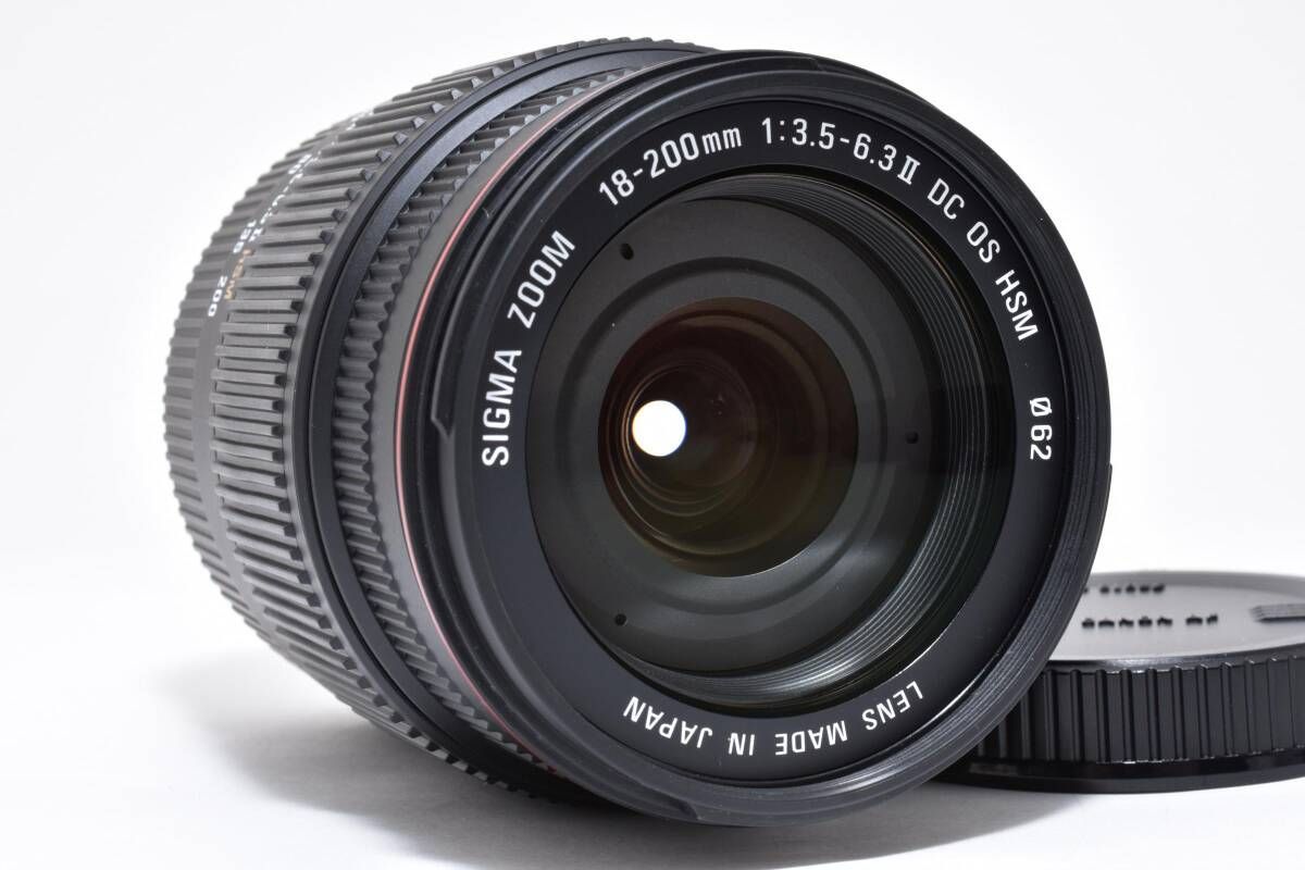 ☆希少・極上品☆シグマ SIGMA 18-200mm F3.5-6.3 Ⅱ DC HSM キャノン