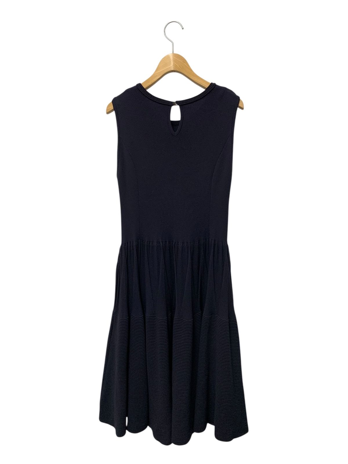 フォクシーブティック 38771 ワンピース 40 ネイビー ニット  