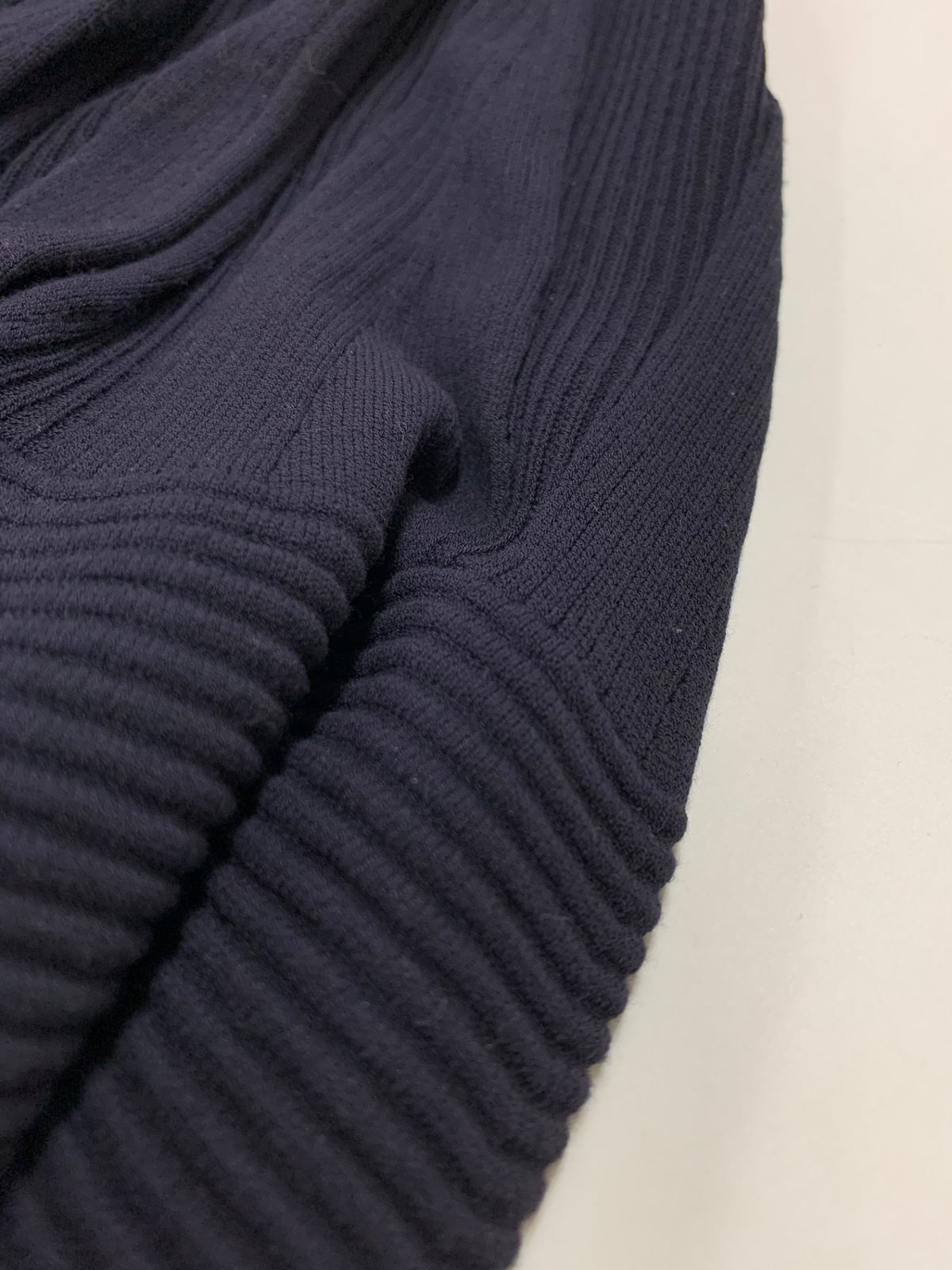 フォクシーブティック 38771 ワンピース 40 ネイビー ニット  