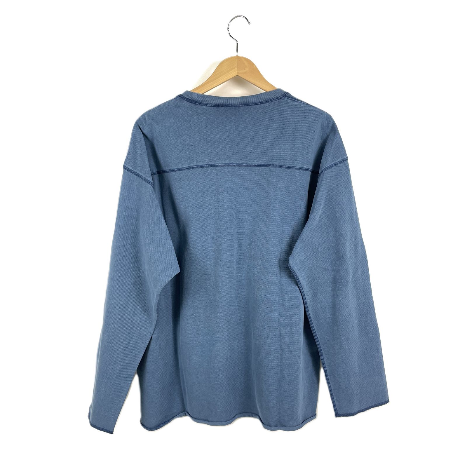 STUSSY ステューシー 24/AW FOOTBALL CREW PIGMENT DYED COTTON 長袖T 