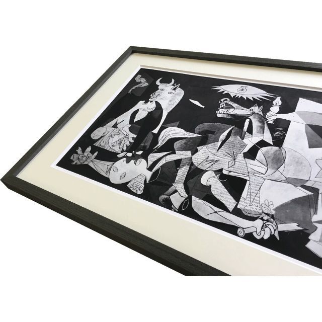 アートフレーム パブロ・ピカソ Pablo Picasso Guernica 74.5x40.5x3