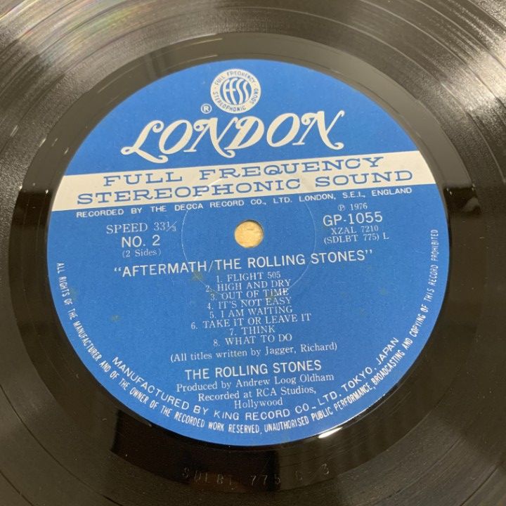 △01)【1点限り!】【帯付】ローリングストーンズのLPレコード 2点
