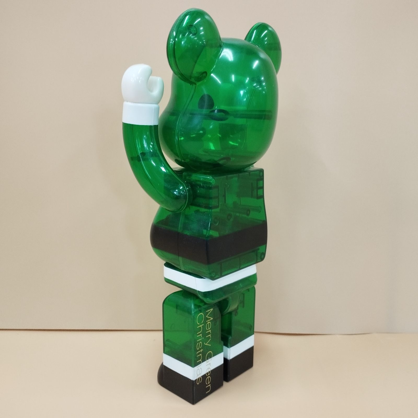 D4490】ジャンク BE@RBRICK 400% GREEN SNTA グリーンサンタ - メルカリ