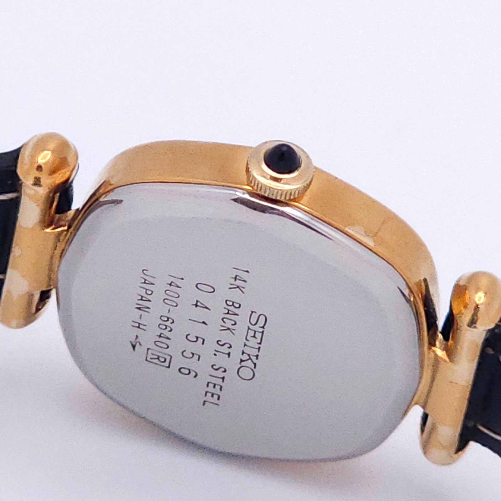 SEIKO セイコー 1400-6640 QZ 動作品 14K - メルカリ