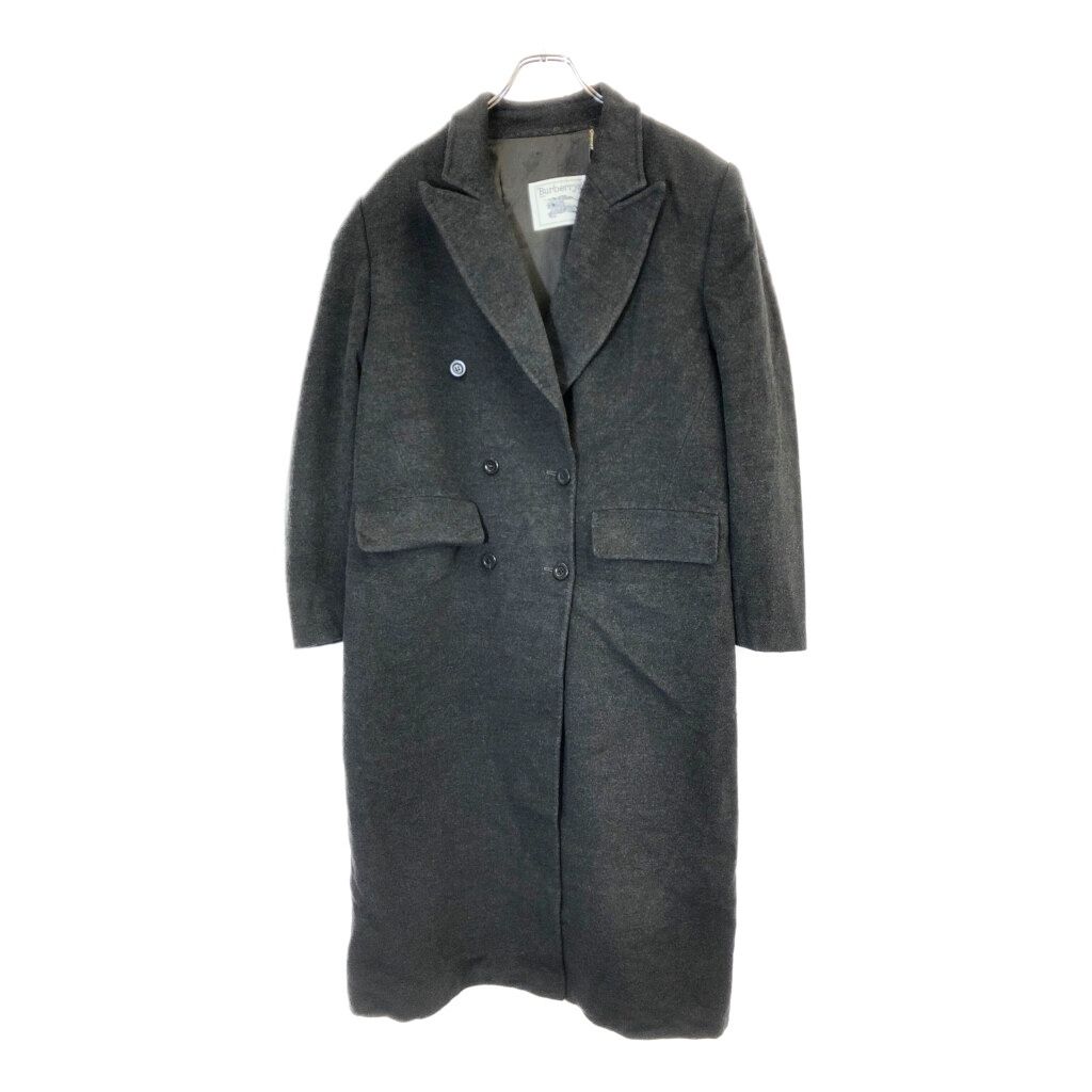 90年代 スペイン製 Burberrys バーバリーズ カシミヤ混 ダブルブレスト