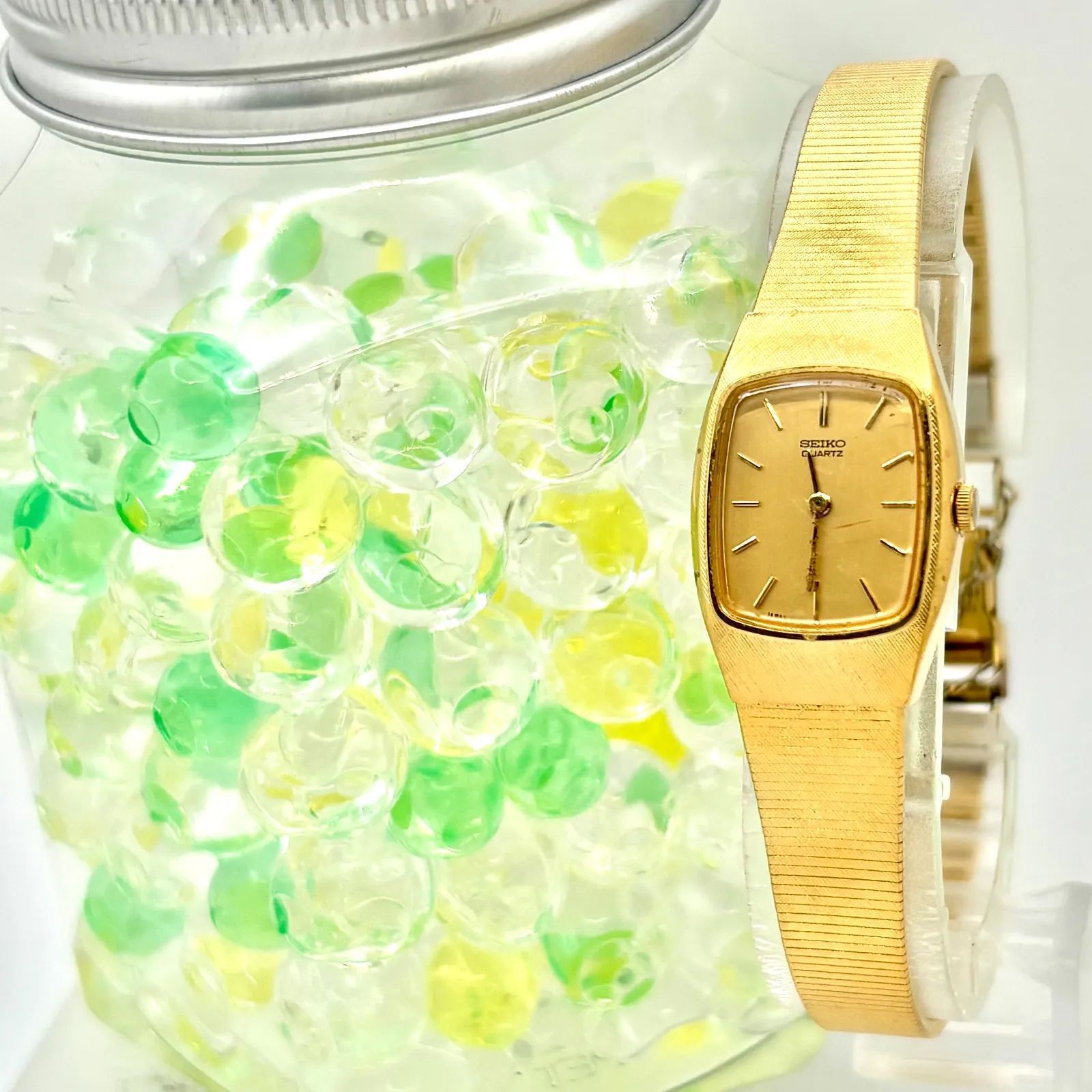 新品電池】SEIKO セイコー レディース 腕時計 ゴールド 2C20-6460