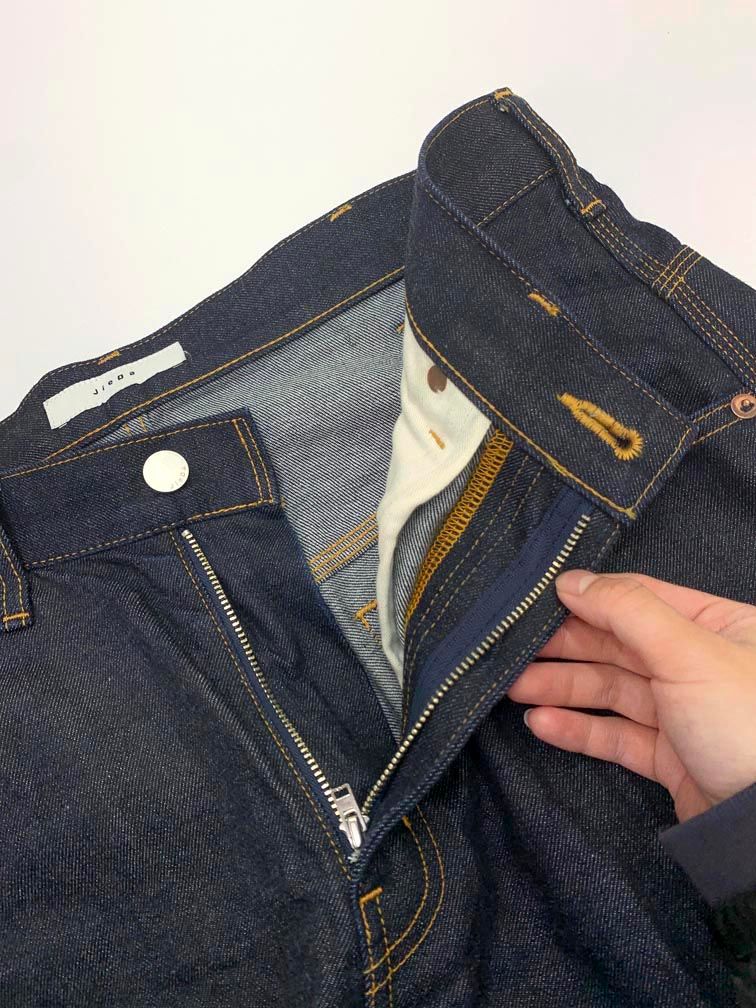JieDa ジエダ Jie-STD-PT26 3D WORK DENIM PANTS デニムパンツ size1/濃紺 ■■◎メンズ