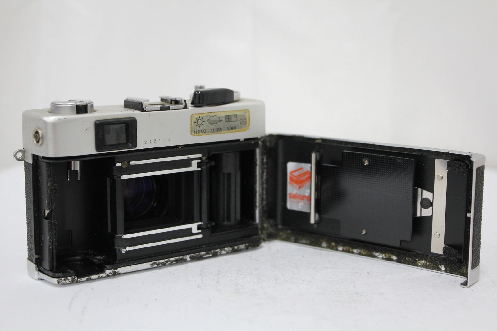 返品保証】 コニカ KONICA C35 FD HEXANON 38mm F1.8 カメラ e5101