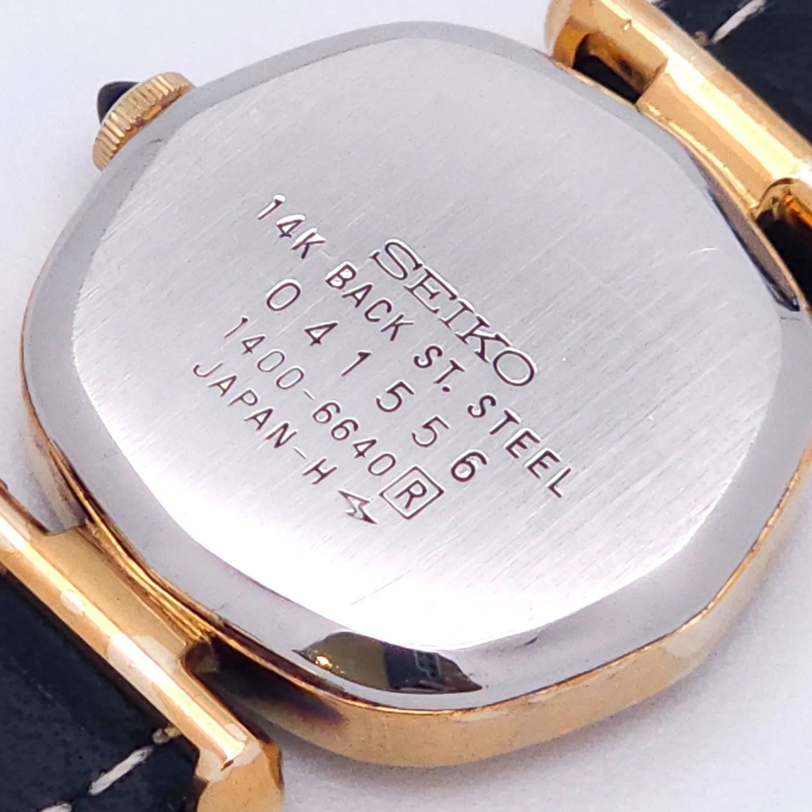 SEIKO セイコー 1400-6640 QZ 動作品 14K - メルカリ