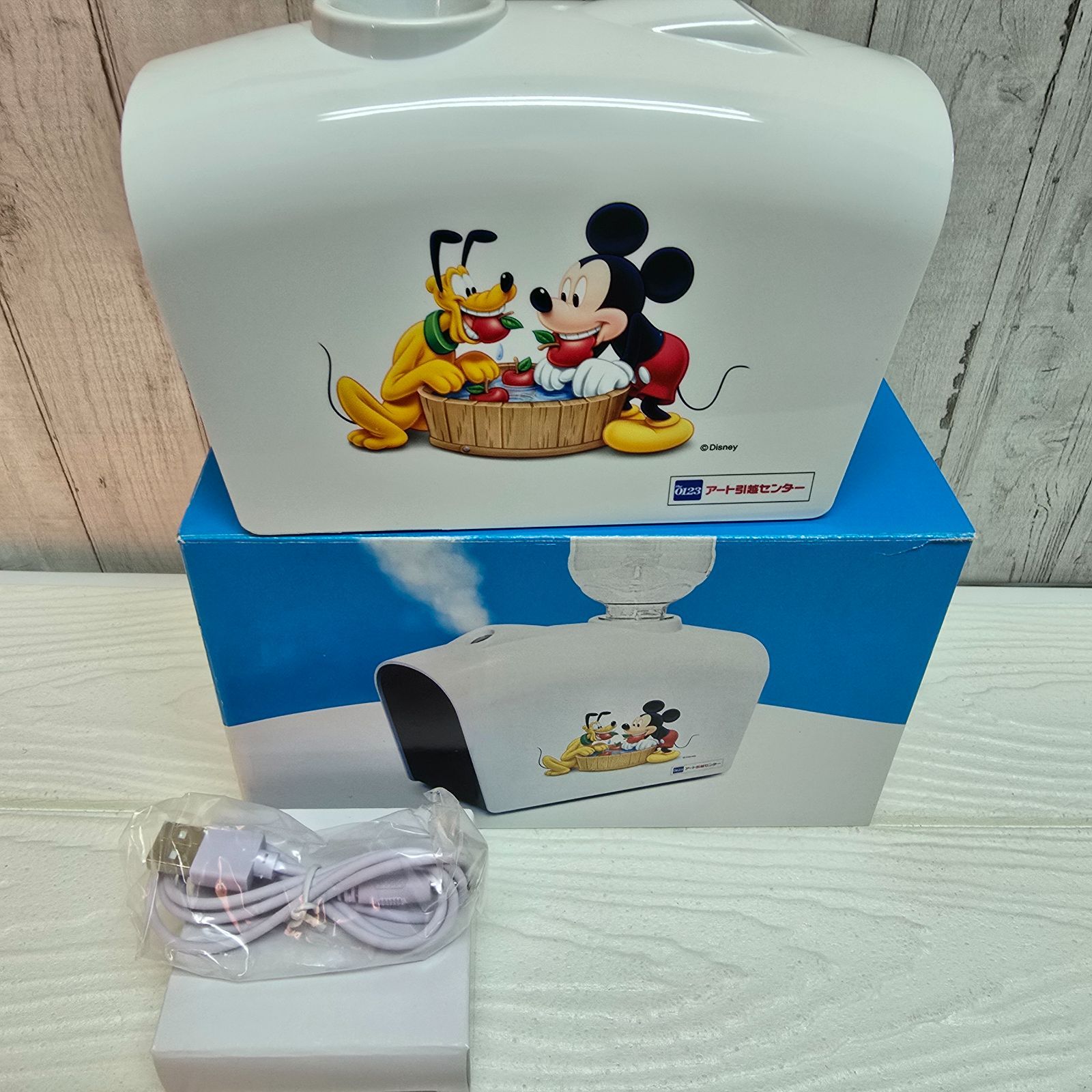 180 【非売品・新品】ディズニー デザイン加湿器 ミッキー＆プルート 