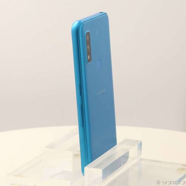 中古品〕 arrows We 64GB ターコイズ A101FC Softbank SIMフリー【349