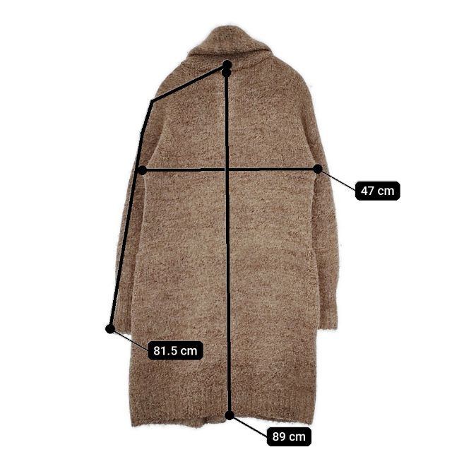45R/45rpm ノアランド三つ杢カウチンコート 定価61600円 ウール