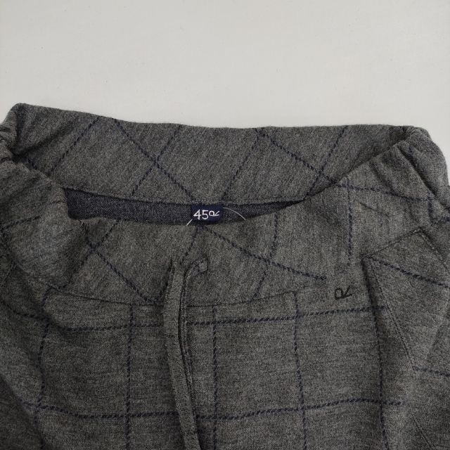 45R/45rpm ジャージフラノスカート 定価31900円 ウール チェック