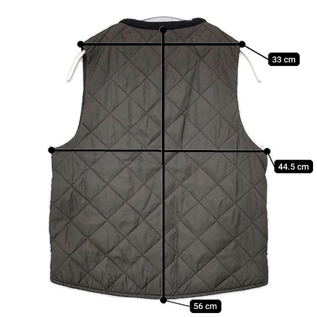 45R/45rpm リップストップナイロンキルトベスト サイズ1 定価22000円