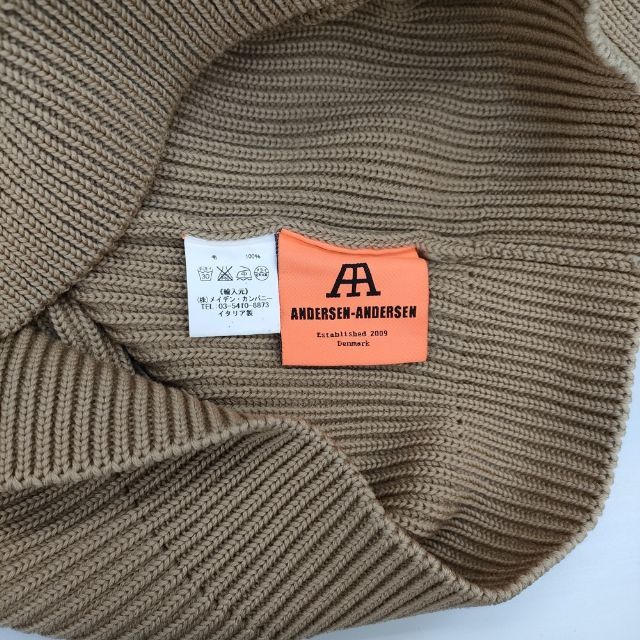 ANDERSEN-ANDERSEN クルーネック XS イタリア製 サムホール ウール