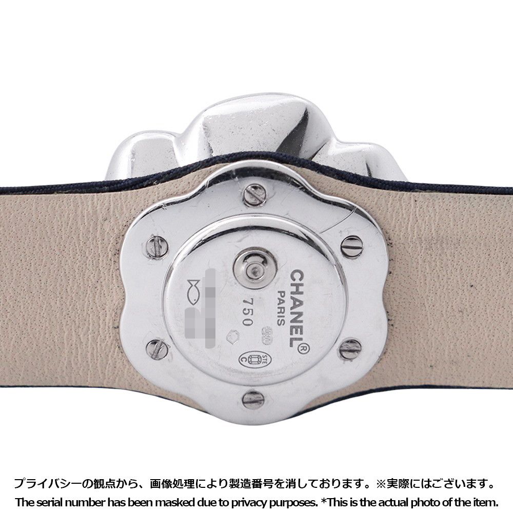 シャネル カメリア サファイア/ダイヤベゼル H1186 CHANEL 腕時計