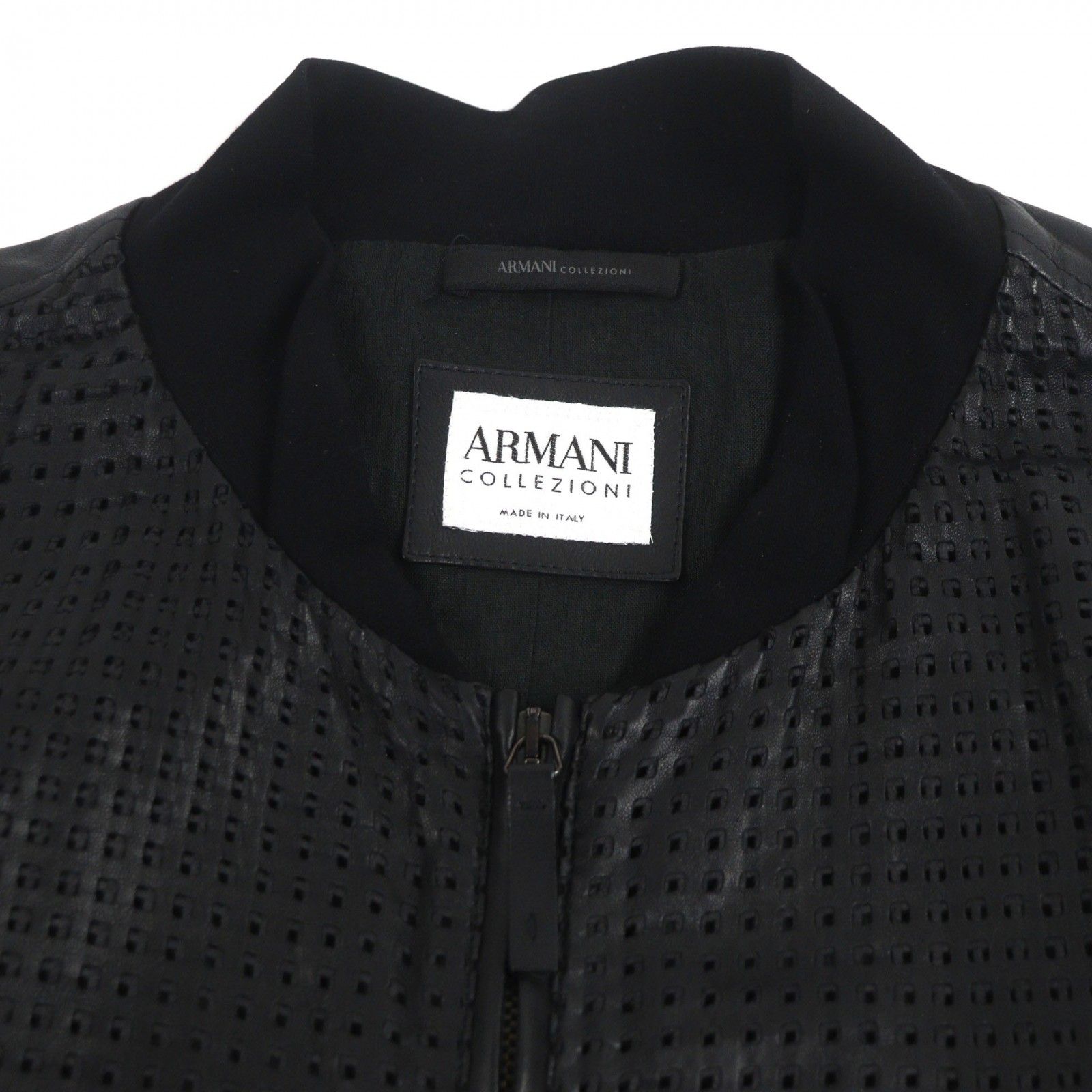 極美品▽ARMANI COLLEZIONI アルマーニコレッツォーニ 羊革 ダブル