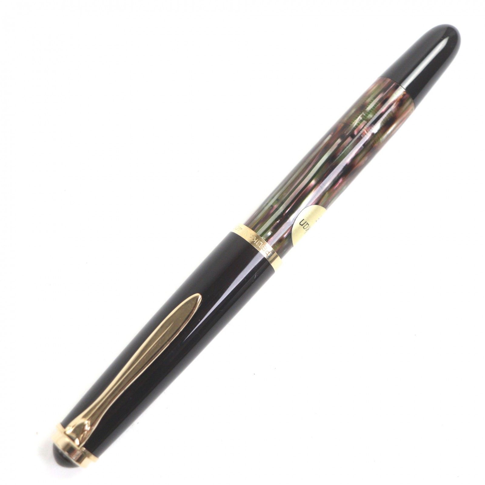 極美品▽PERIKAN ペリカン ヴィンテージ 400NN M&K ペン先14K Fニブ 茶