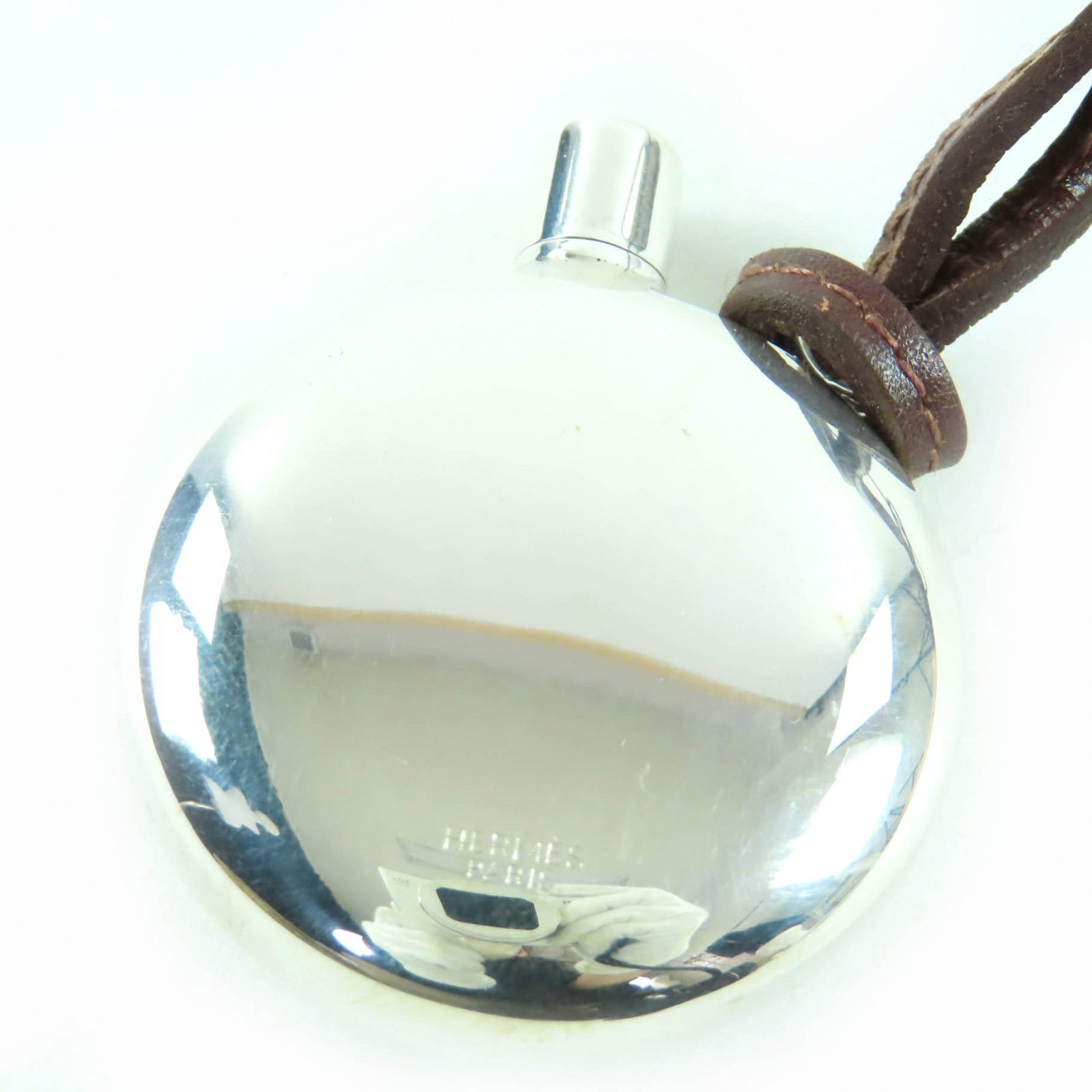 美品☆HERMES エルメス ヴィンテージ 925 パフュームボトル ネックレス 