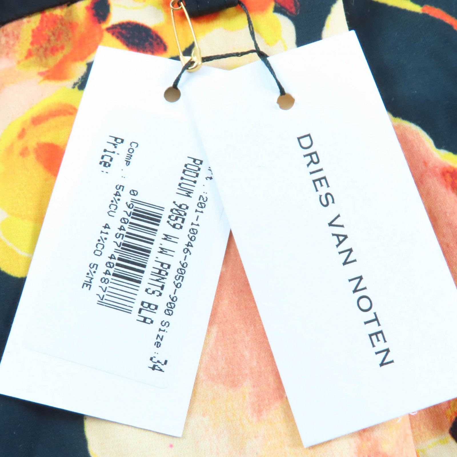 未使用品☆DRIES VAN NOTEN ドリスヴァンノッテン 20SS Podium Floral