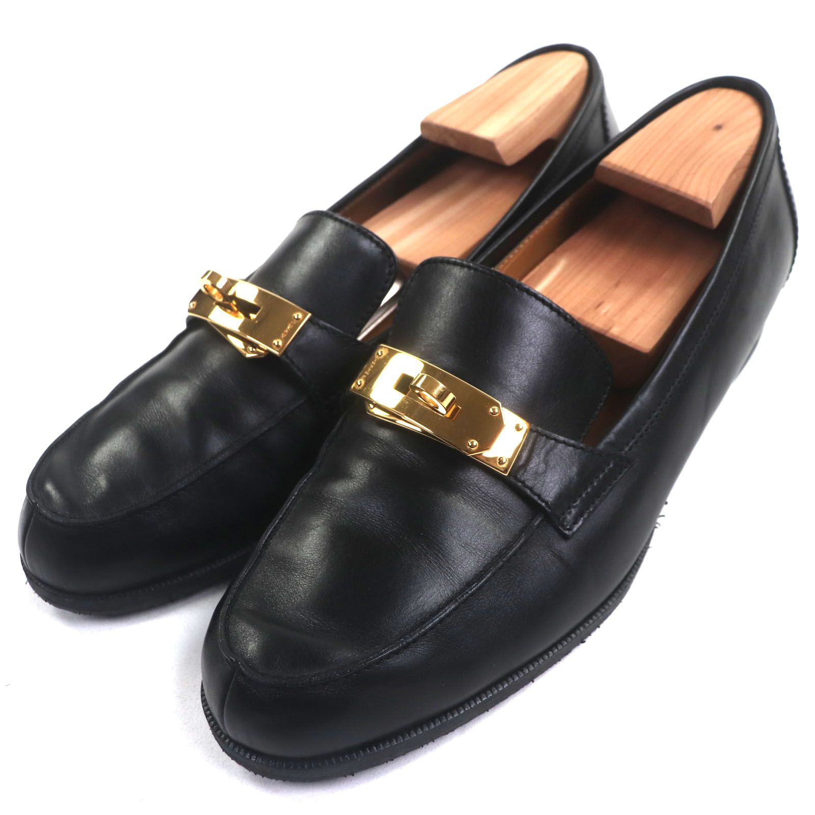 本日限定価格❣️エルメス❣️ケリーローファー❣️ゴールド金具❣️美