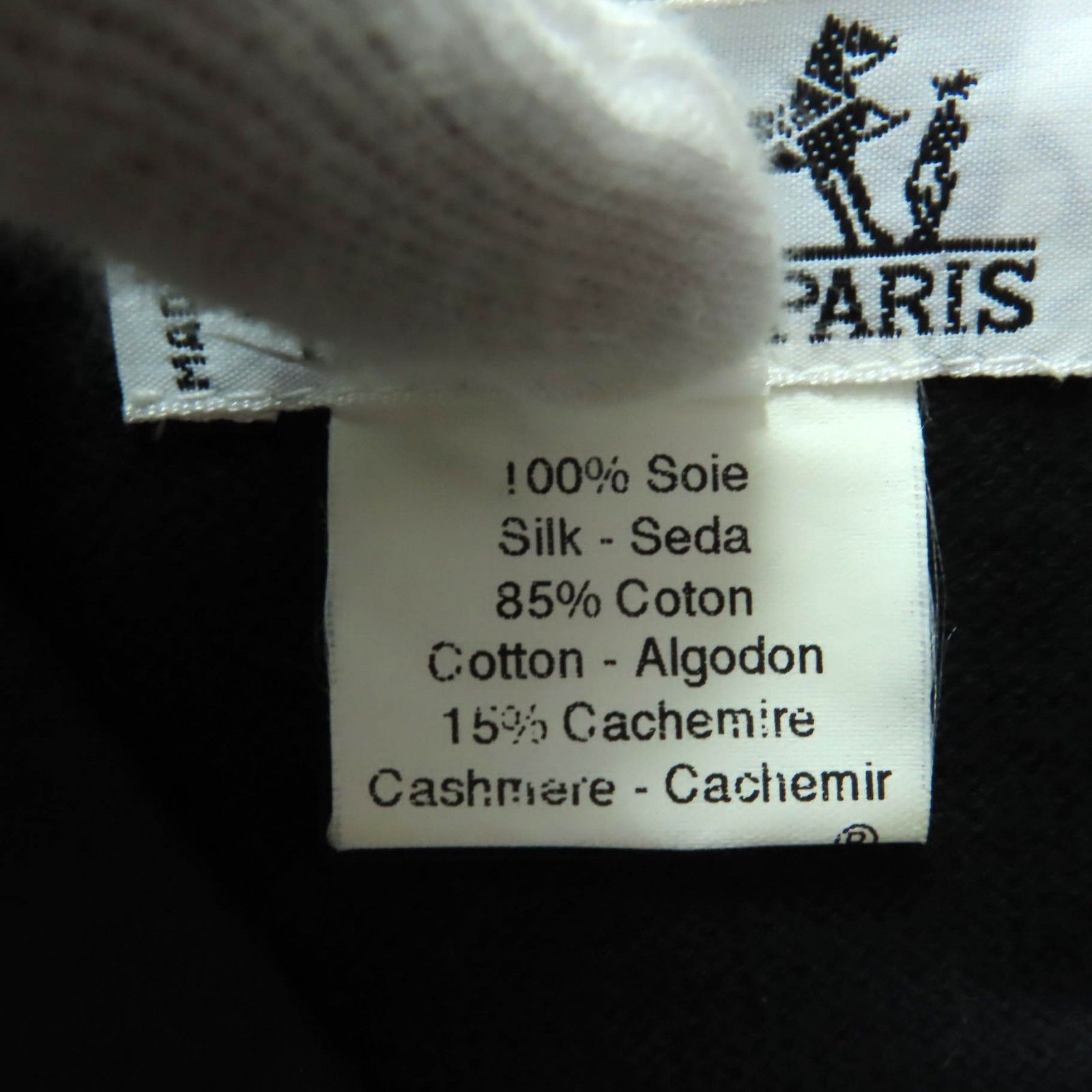 極美品◇HERMES エルメス LES CLES THE KEYS RARE シルク カシミヤ混