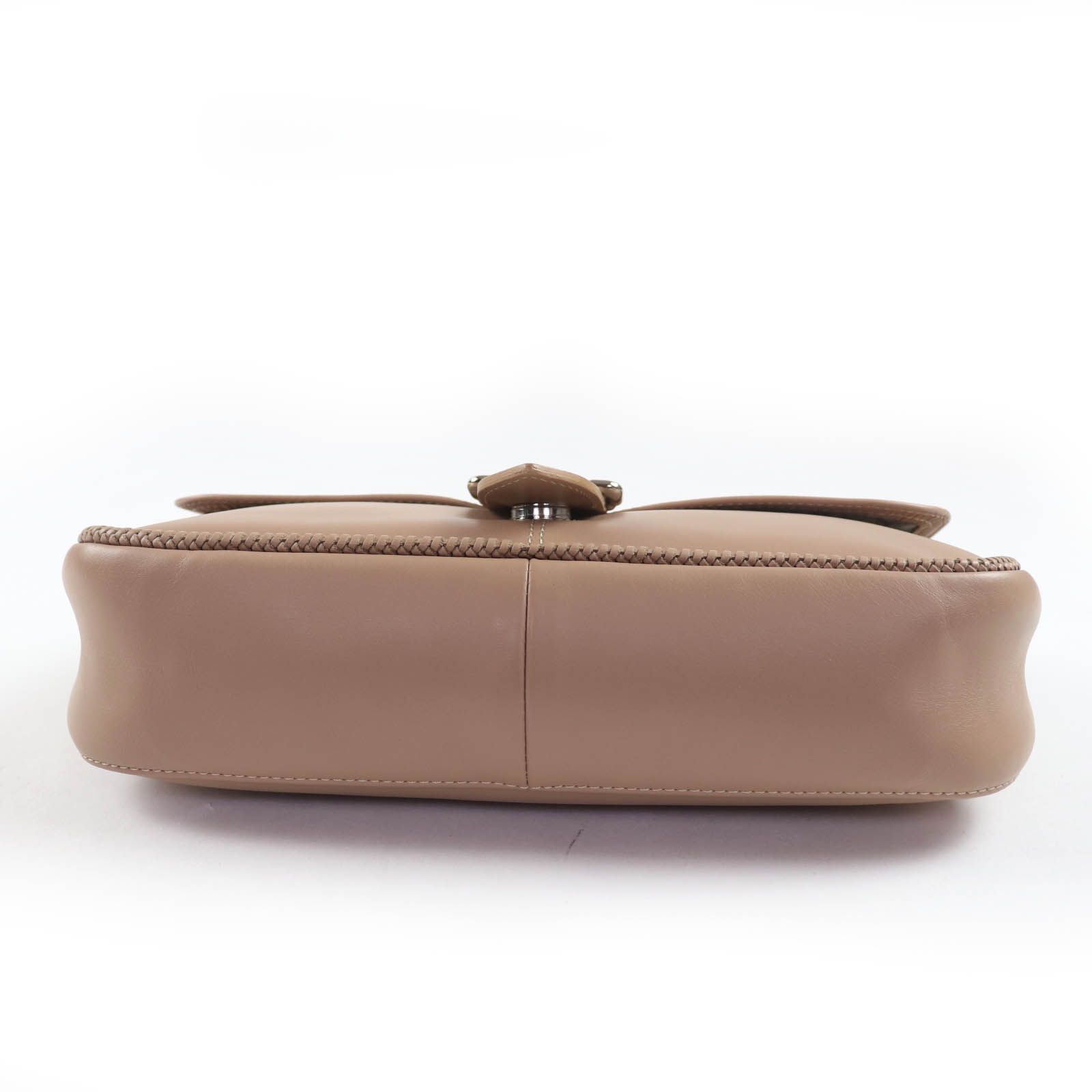 極美品☆Longchamp ロンシャン アマゾーヌ チェーン 2WAY レザー ハンドバッグ ショルダーバッグ ブラウン 保存袋付き フランス製 レディース 極美品☆Longchamp ロンシャン アマゾーヌ チェーン 2WAY レザー
