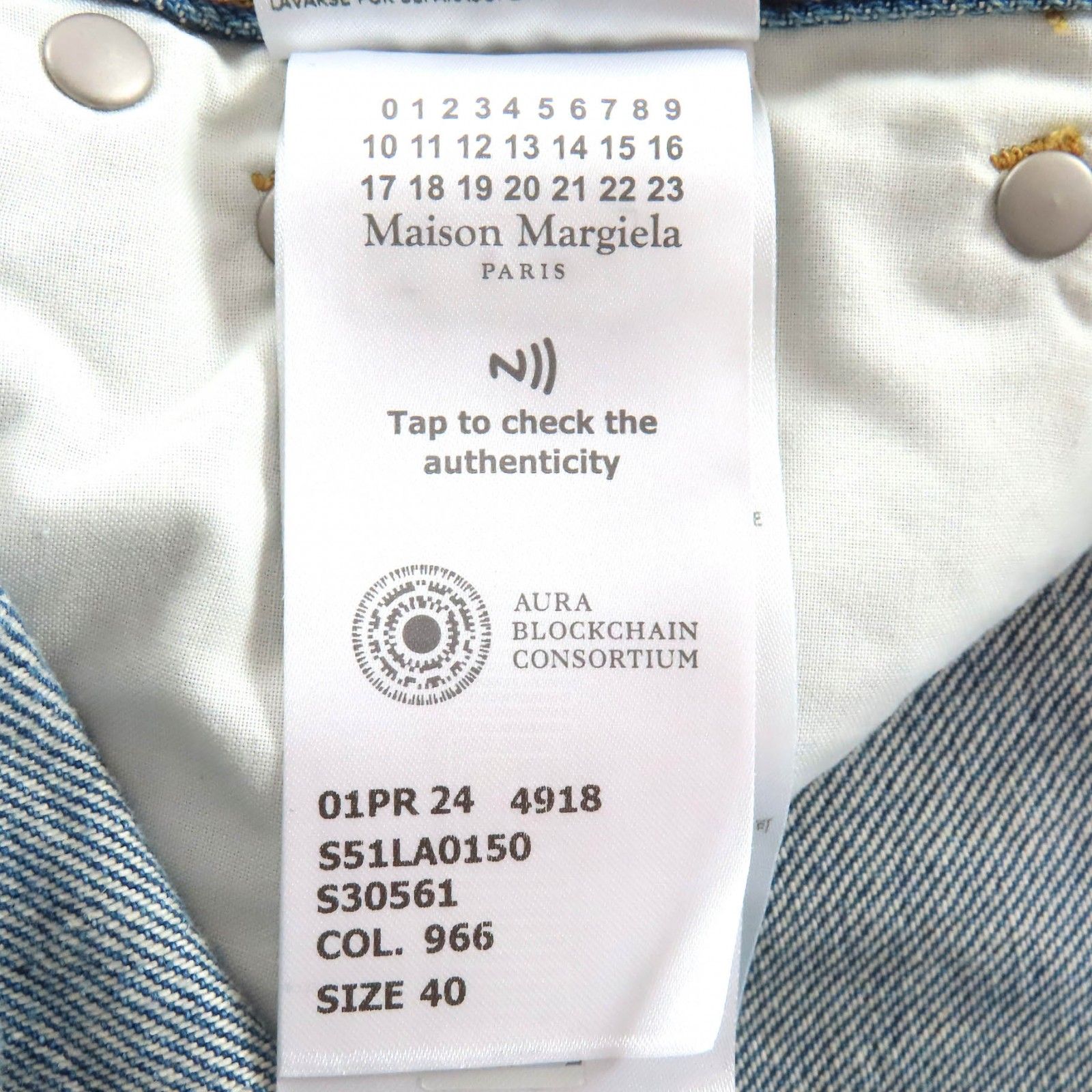 極美品△Maison Margiela 4 メゾンマルジェラ4 24SS S51LA0150 