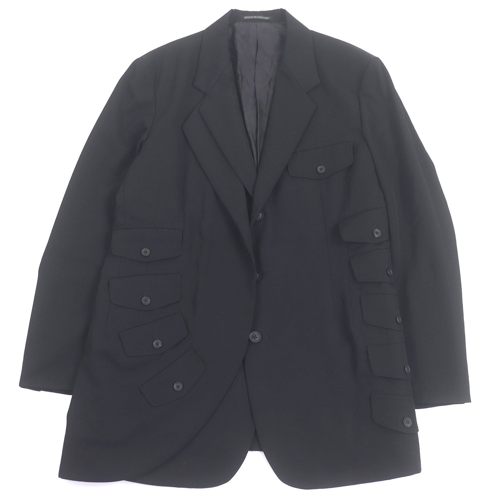 極美品□Yohji Yamamoto POUR HOMME ヨウジヤマモトプールオム HH-J33 