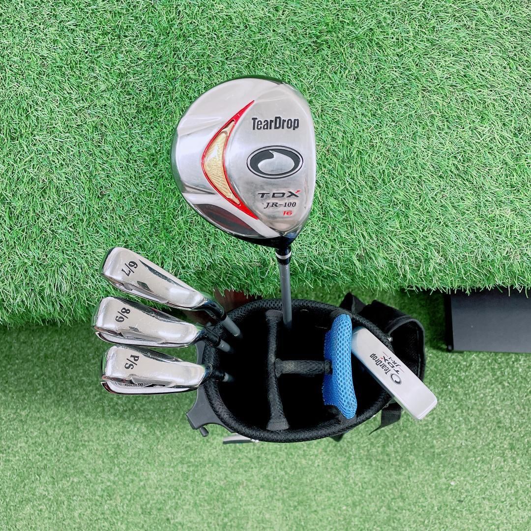 TearDrop TDX ジュニア ゴルフクラブ セット 5本 N2173 - メルカリ