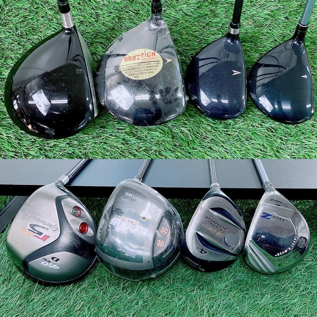 メンズ☆TaylorMade 他14本 ゴルフクラブセット/R02 TaylorMade r5 メンズ ゴルフクラブセット 14本 N2185 - メルカリ