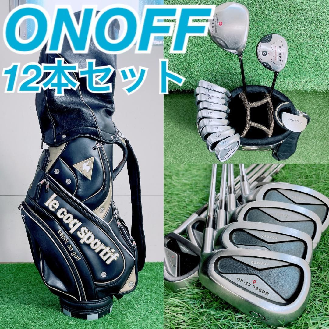 ONOFF メンズ ゴルフクラブセット 12本 ルコック　N2179 ONOFF メンズ ゴルフクラブセット 12本 ルコック N2179 - メルカリ