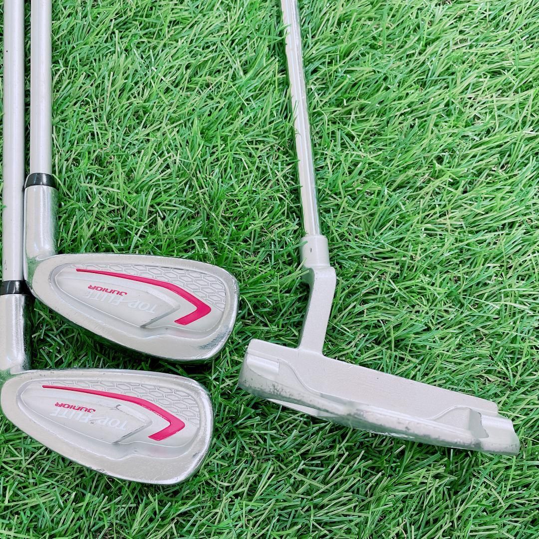 TOP FLITE ジュニア ゴルフクラブ ショップ セット 5本 N2171