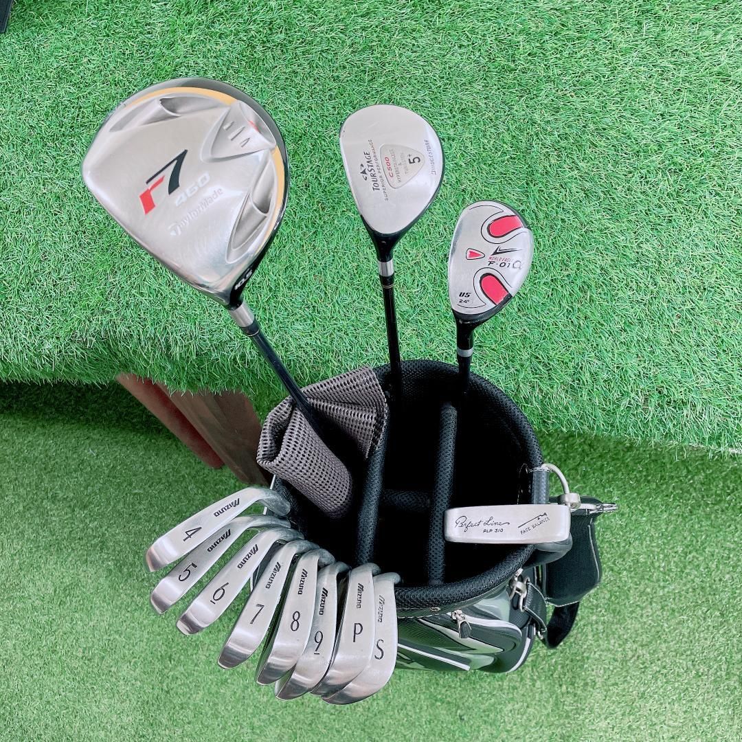 テーラーメイド r7 レフティ メンズ ゴルフクラブ セット 12本 N2172