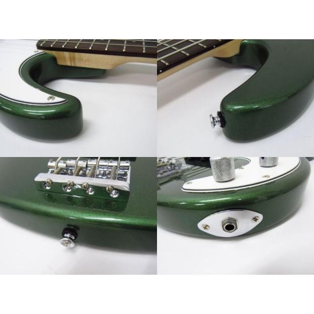 極美品 希少 グラスルーツ G－助平 Green ベース ESP GrassRoots G