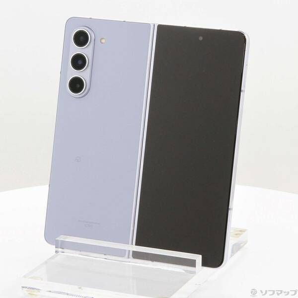 中古品〕 Galaxy Z Fold5 256GB アイシーブルー SCG22 au SIMフリー