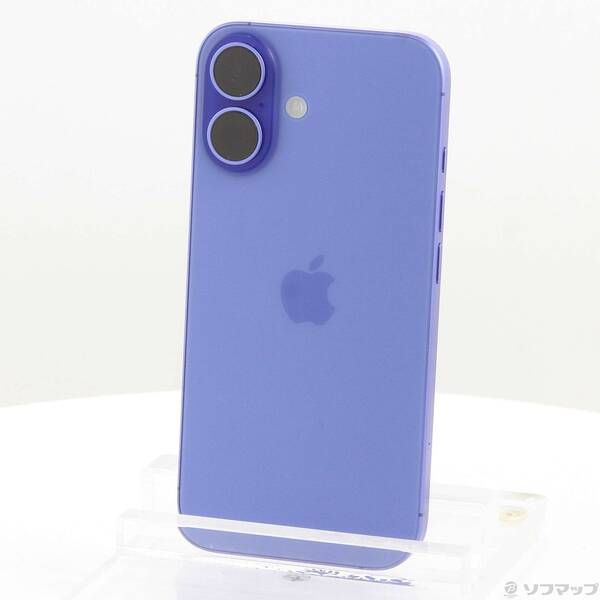中古品〕 iPhone16 256GB ウルトラマリン MYE03J／A SIMフリー【262