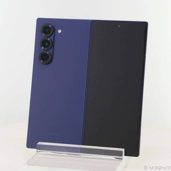 中古品〕 Galaxy Z Fold6 256GB ネイビー SCG28 au SIMフリー【344