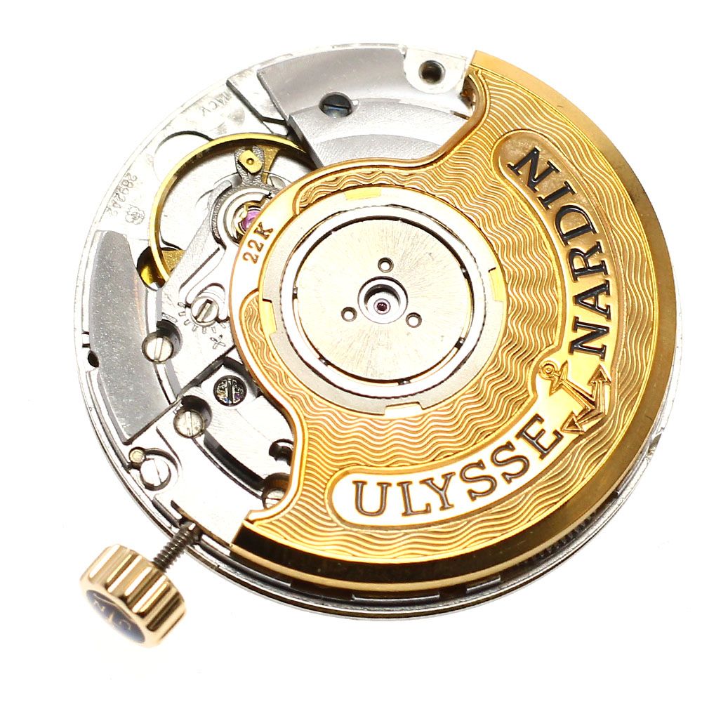 ユリス・ナルダン Ulysse Nardin cal.2892A2 ムーブメント ローター22K 自動巻き メンズ 良品 _J-90 ユリス・ナルダン Ulysse Nardin cal.2892A2 ムーブメント ローター22K