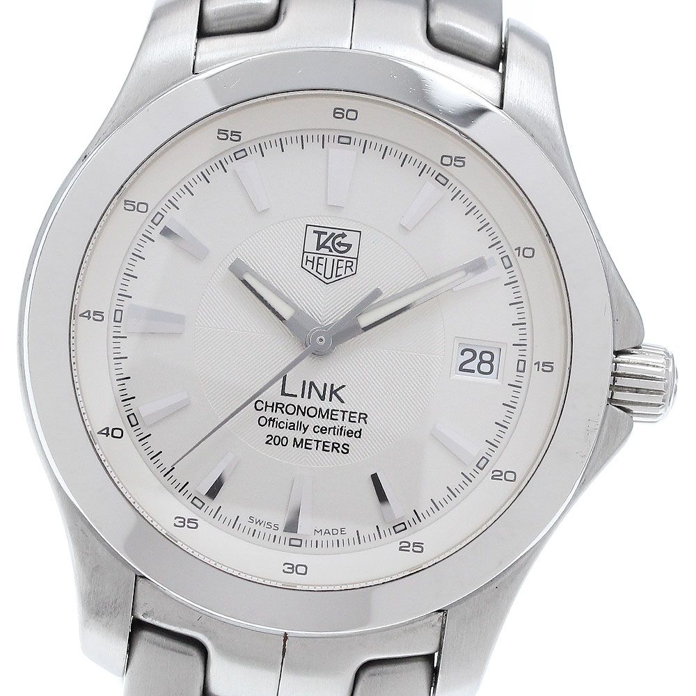 TAGHEUERタグホイヤー リンク デイト WT5111 自動巻き メンズ中古 タグホイヤー TAG HEUER WJF5111 リンク デイト 自動巻き メンズ 良品