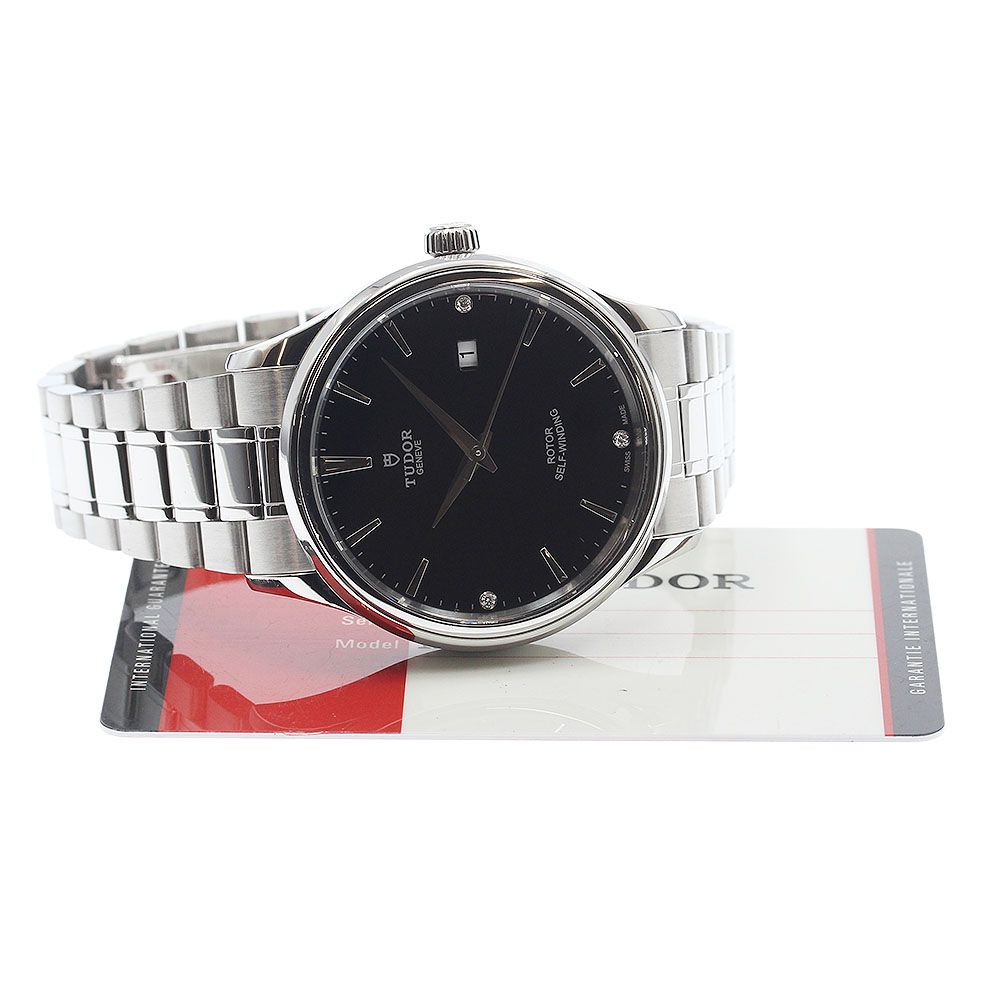 チュードル TUDOR 12700 スタイル デイト 3Pダイヤ 自動巻き メンズ 良品 保証書付き_934202 チュードル TUDOR 12700 スタイル デイト 3Pダイヤ 自動巻き メンズ