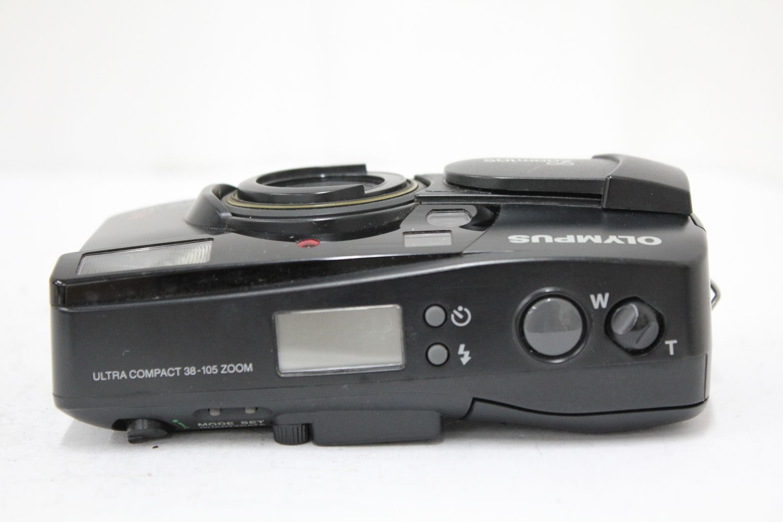 オリンパス OLYMPUS μ ZOOM 105 コンパクトカメラ　ブラック 返品保証】 オリンパス Olympus Zoom 105 ブラック 38-105mm