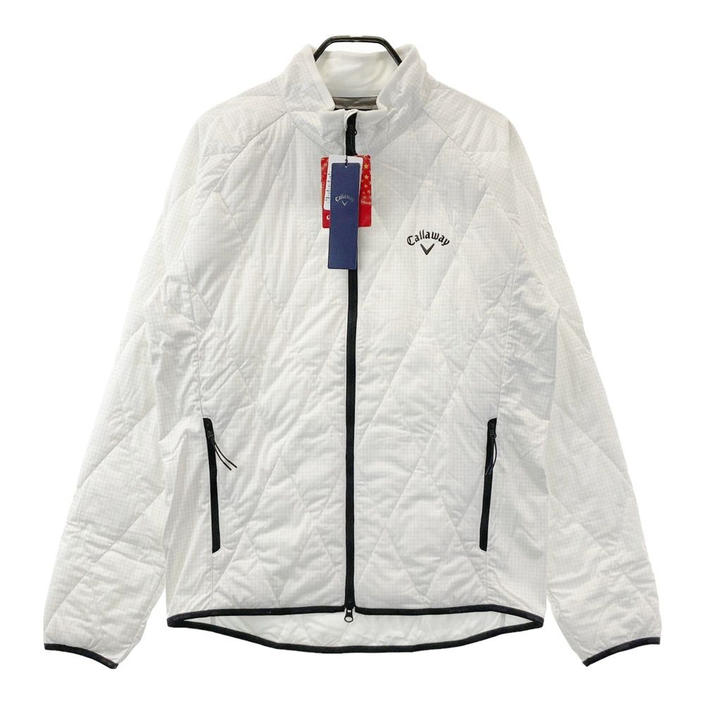 サイズ：3L CALLAWAY キャロウェイ 中綿ジャケット ホワイト系