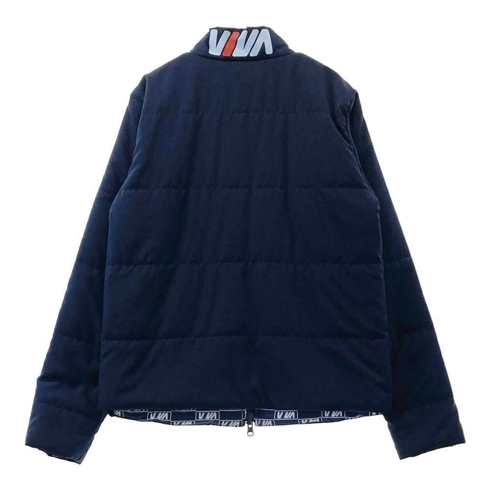 サイズ：40 VIVA HEART ビバハート リバーシブル 中綿ジップジャケット
